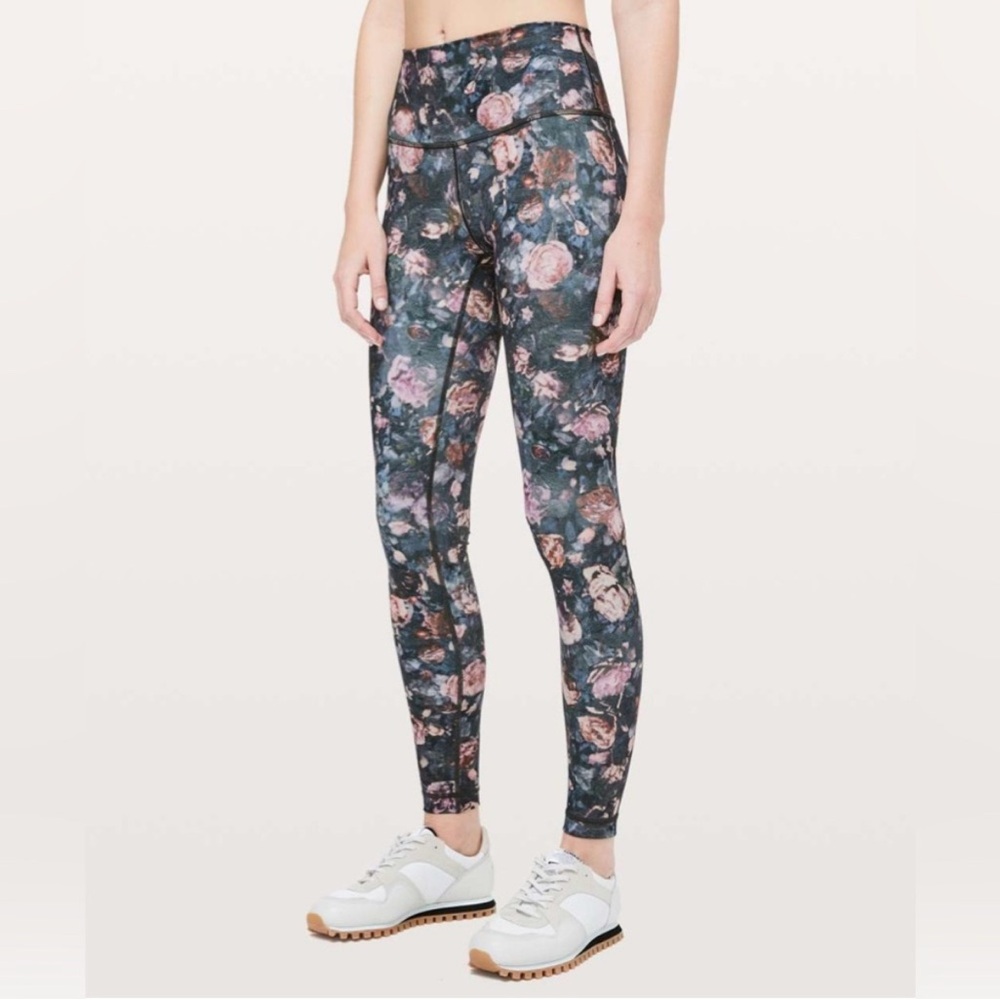 Lululemon Wunder Under High-Rise Tight *Full-On Luxtreme 28" Frosted Rose Multi
